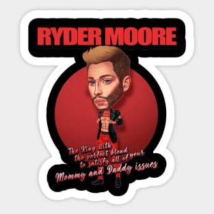 Ryder Moore Drag King Sticker